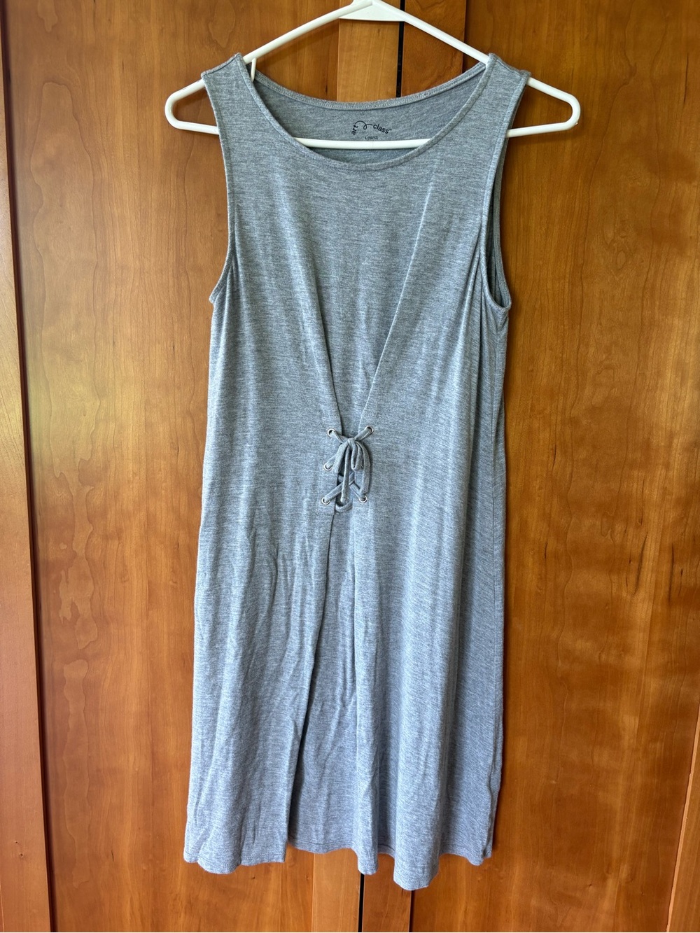 art class Heather Gray Casual Tee with Subtle Stitching